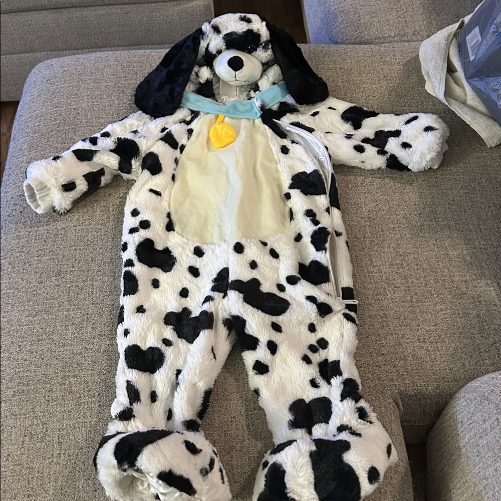 Target Dalmatian Costume with Blue Collar
